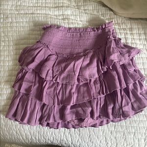 Purple skirt